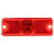 Truck-Lite 18 Series, European Approved, Led, Red Rectangular, 3 Diode, Marker Clearance Light, Ece, 2 Screw 18011R - alternate 1